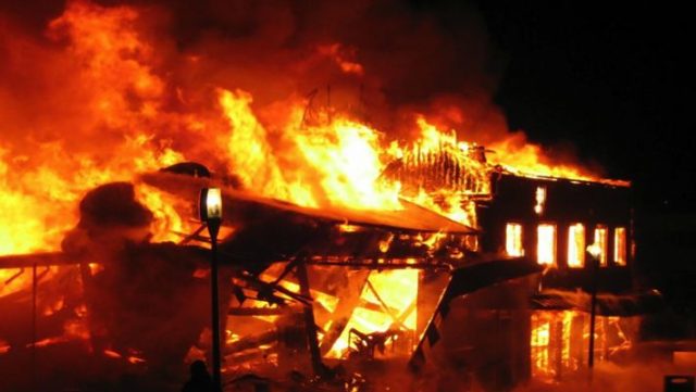 Fire outbreak