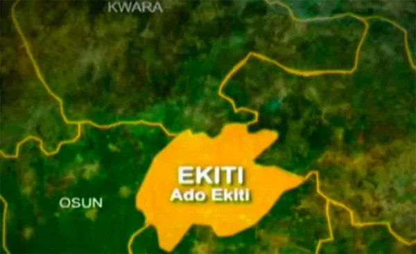 Map of Ekiti State