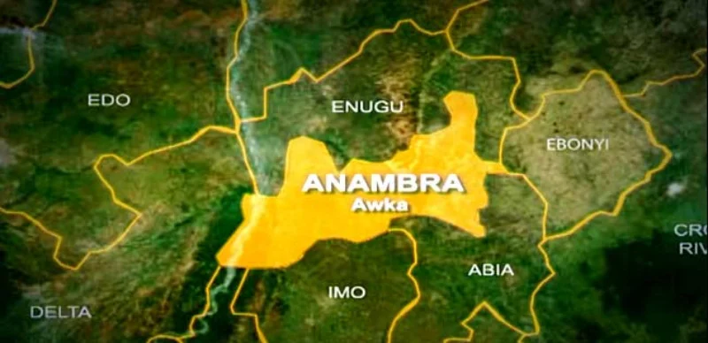 Anambra state map